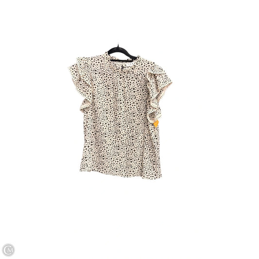 Top Short Sleeve By Strut & Bolt In Green, Size: M