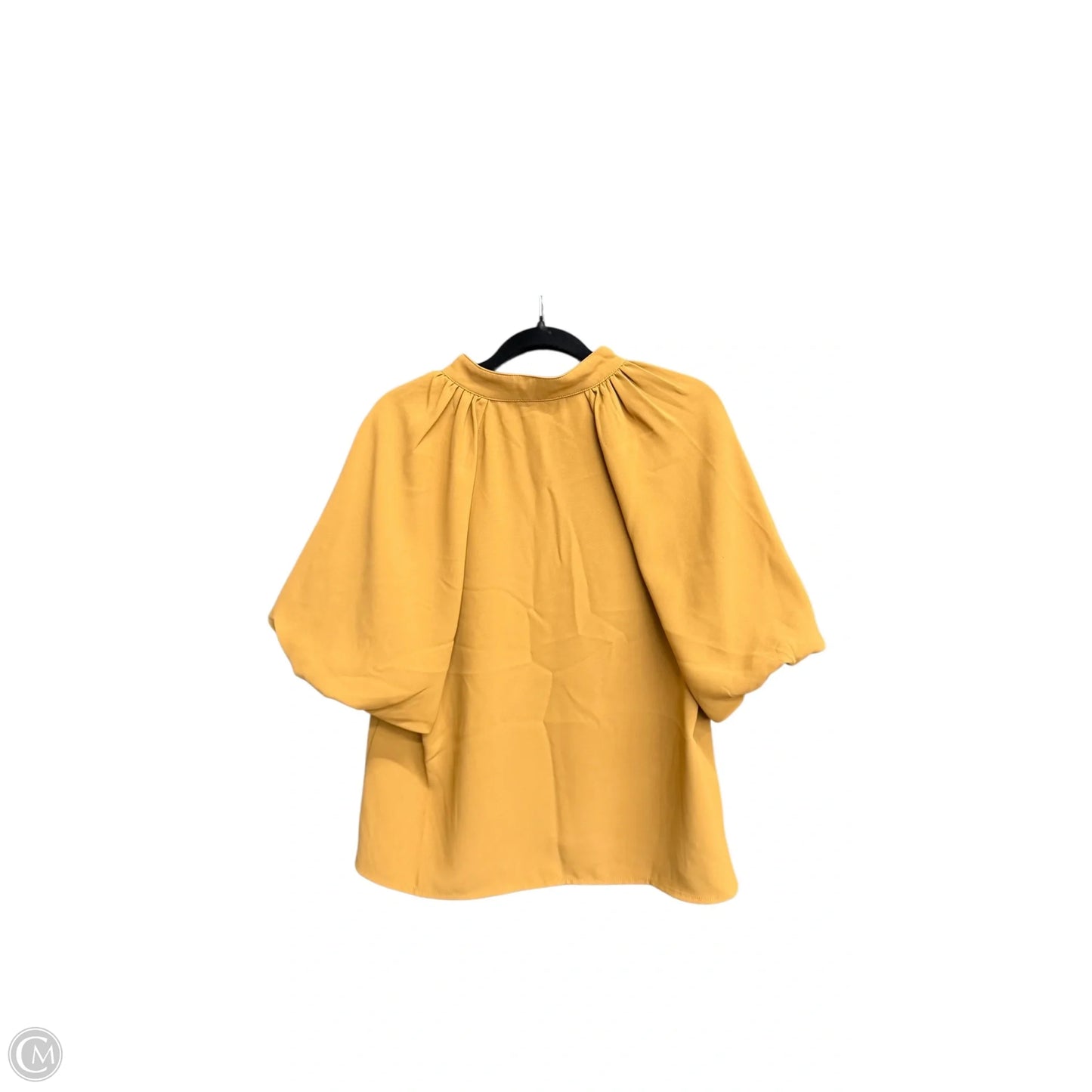 Top Short Sleeve By Thml In Brown, Size: S