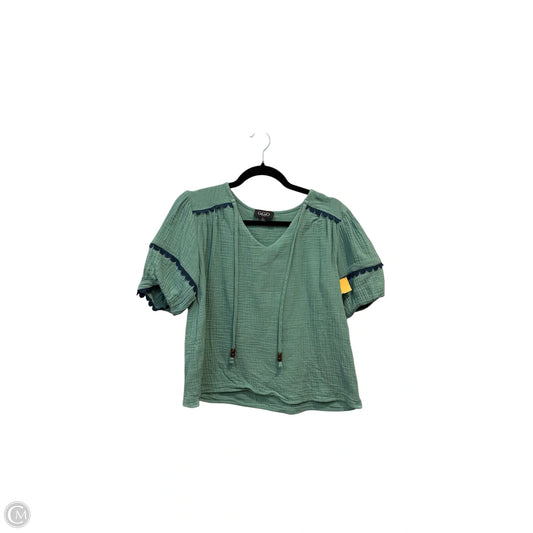 Top Short Sleeve By Gigio In Green, Size: S