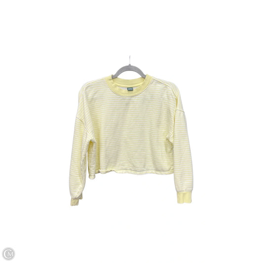 Top Long Sleeve By Wild Fable In Striped Pattern, Size: S