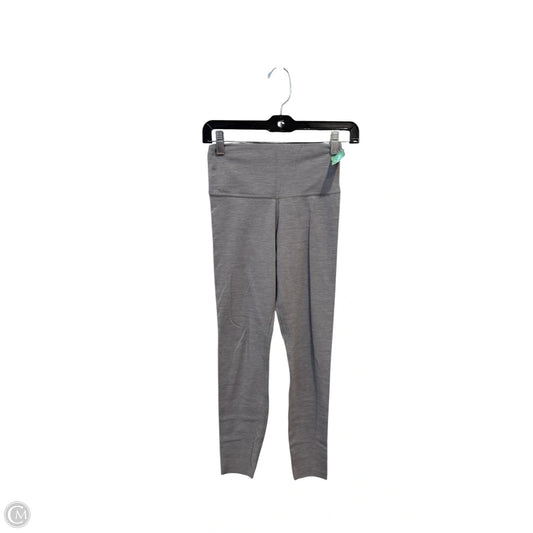 Athletic Leggings By Nike In Grey, Size: S