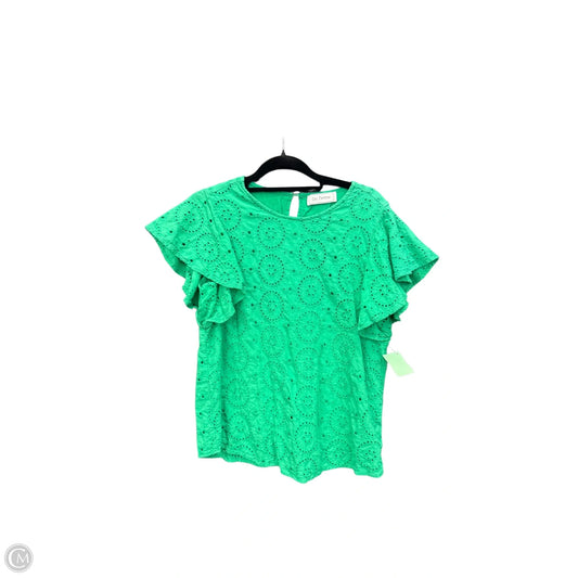 Top Short Sleeve By Ces Femme In Green, Size: S