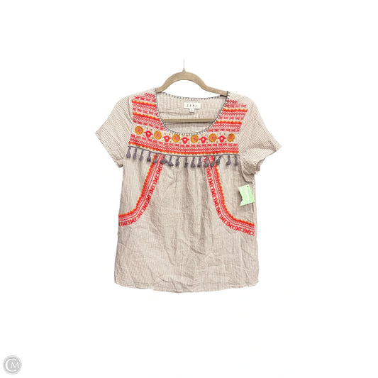 Top Short Sleeve By Thml In Multi-colored, Size: S
