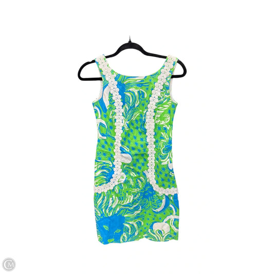 Dress Designer By Lilly Pulitzer In Floral Print, Size: 0p