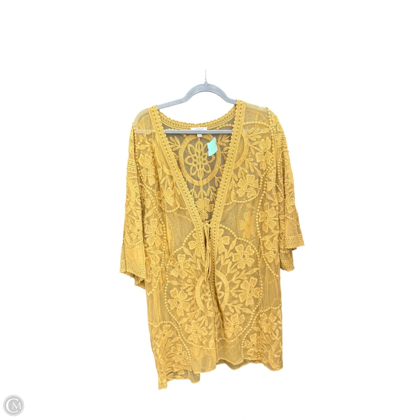 Shawl By Umgee In Yellow, Size: S