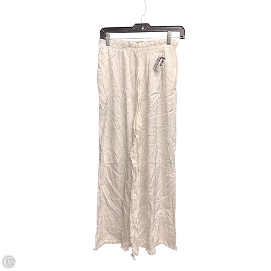 Pants Wide Leg By Clothes Mentor In White, Size: 4