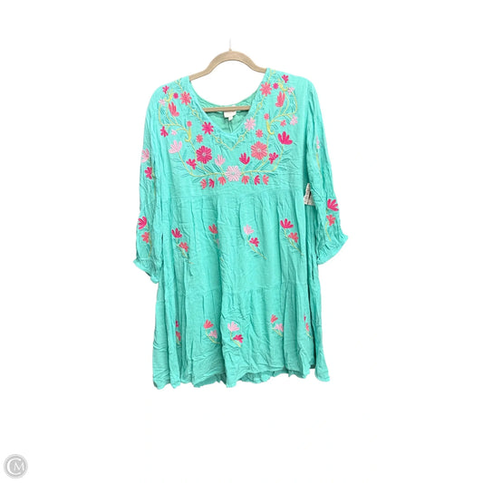 Dress Casual Short By J.marie In Floral Print, Size: L