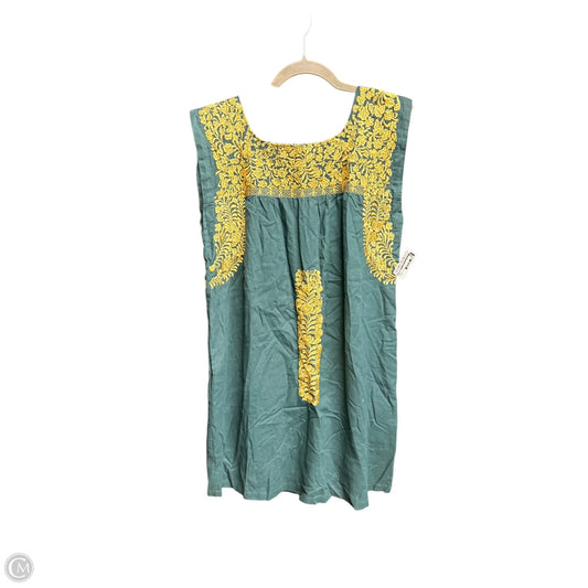 Dress Casual Short By J.marie In Green, Size: S