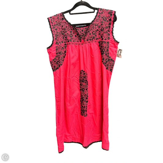 Dress Casual Short By Clothes Mentor In Pink, Size: M