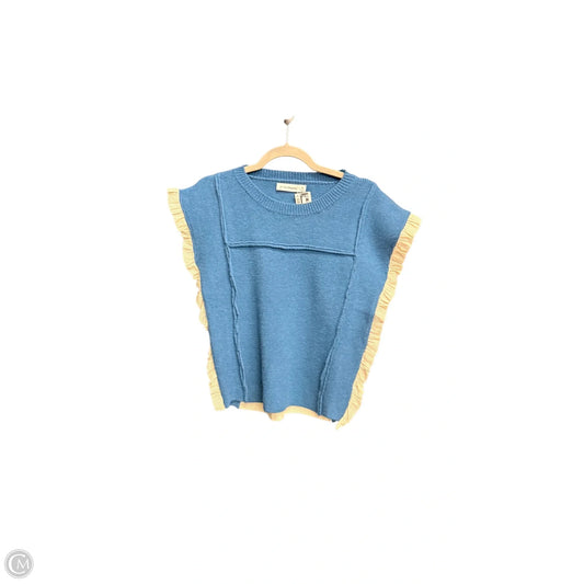 Top Short Sleeve By Clothes Mentor In Blue, Size: M