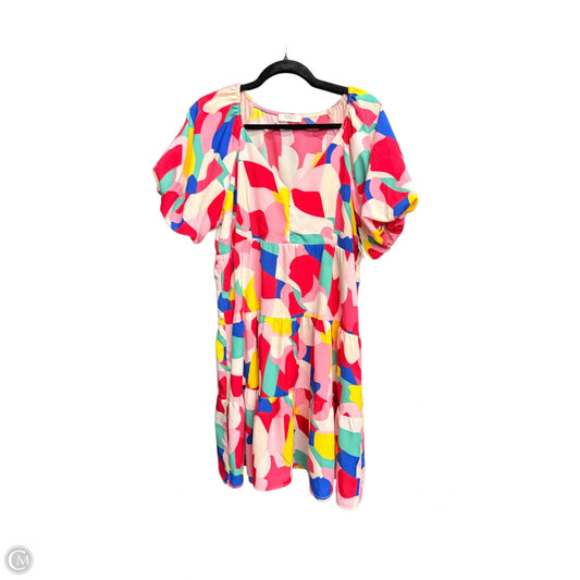 Dress Casual Short By Clothes Mentor In Floral Print, Size: M