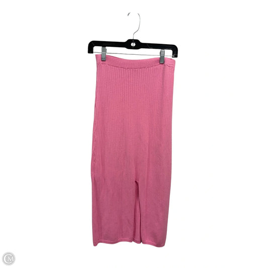 Skirt Midi By Free People In Pink, Size: 4
