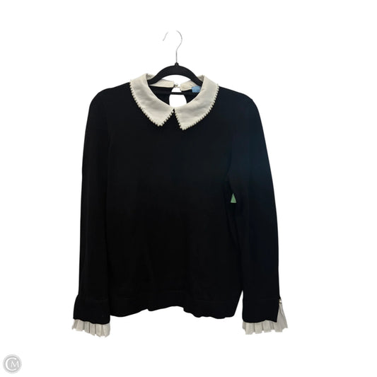 Top Long Sleeve By Cece In Black, Size: M