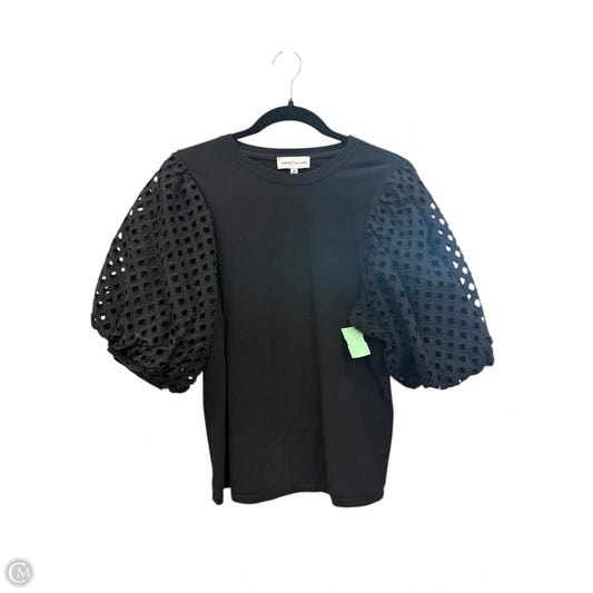 Top Short Sleeve By Gibson And Latimer In Black, Size: M
