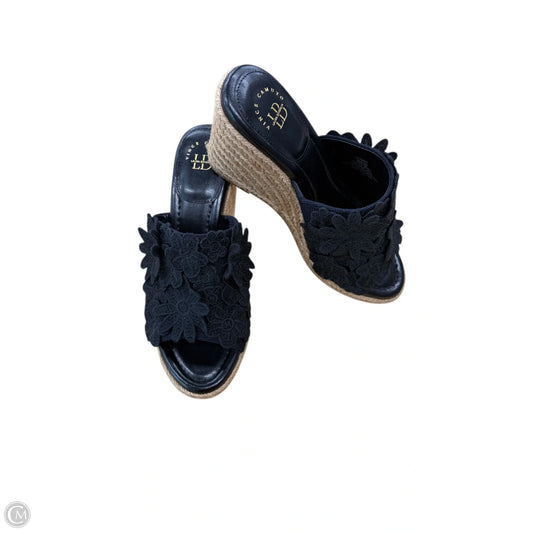 Shoes Heels Wedge By Vince Camuto In Black, Size: 8