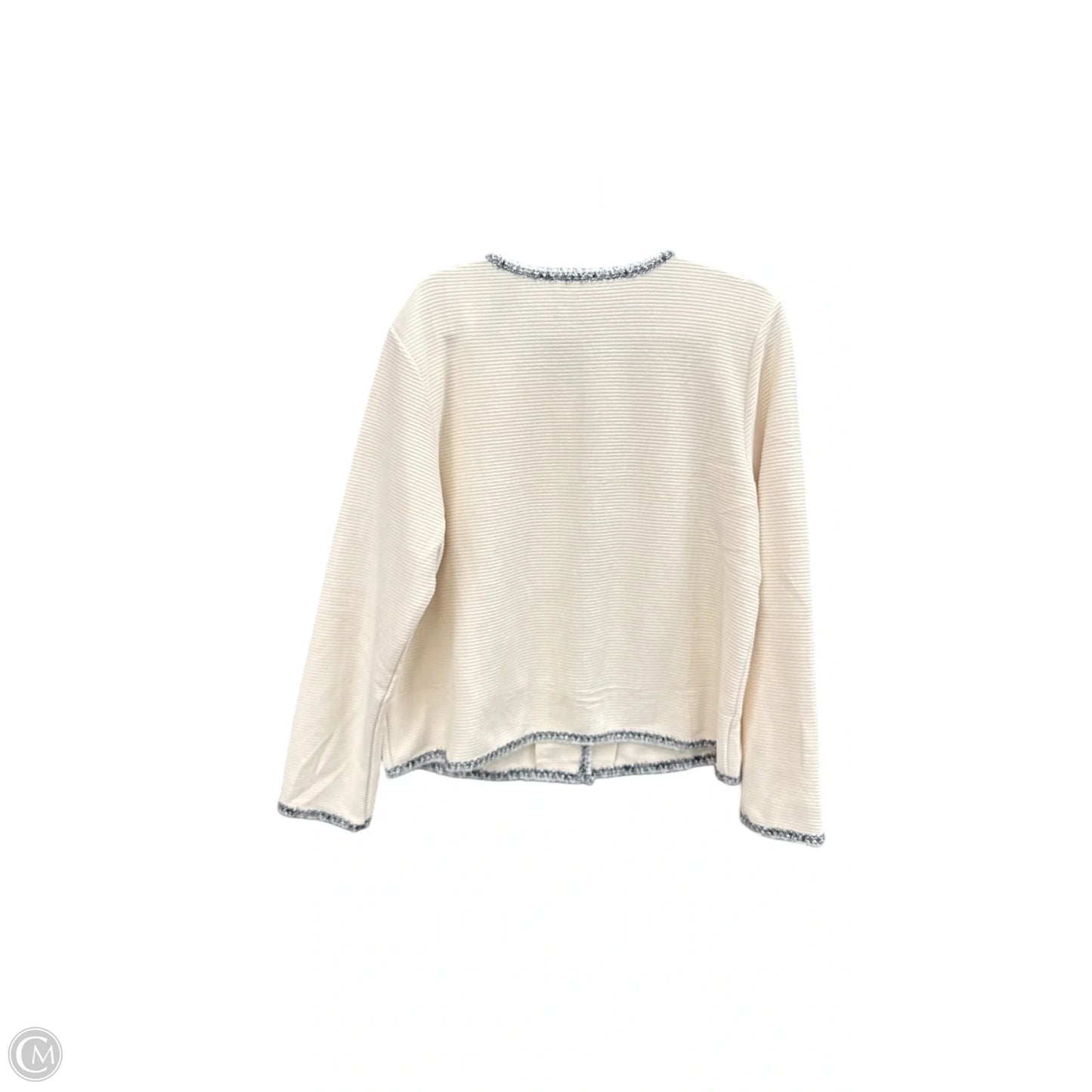 Jacket Other By Clothes Mentor In Cream, Size: Xl