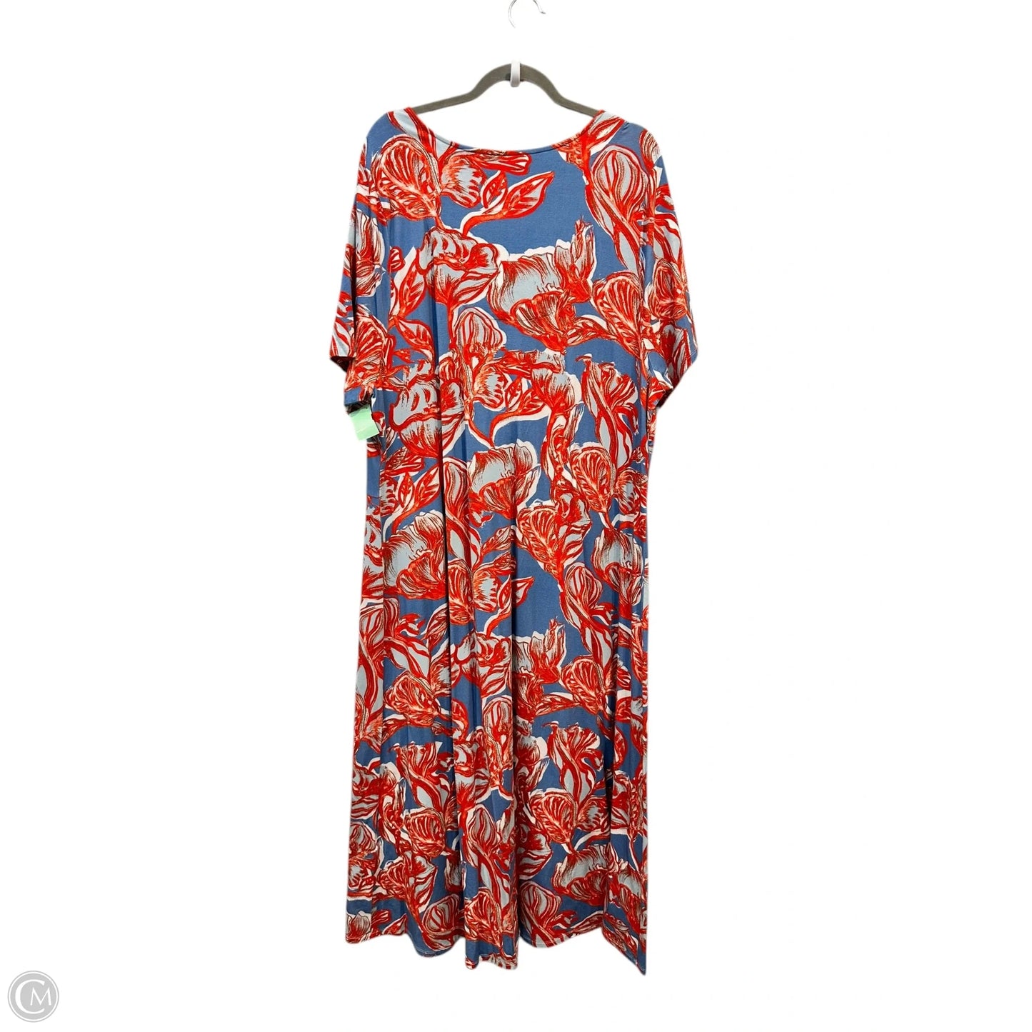 Dress Casual Maxi By Soft Surroundings In Floral Print, Size: 3x