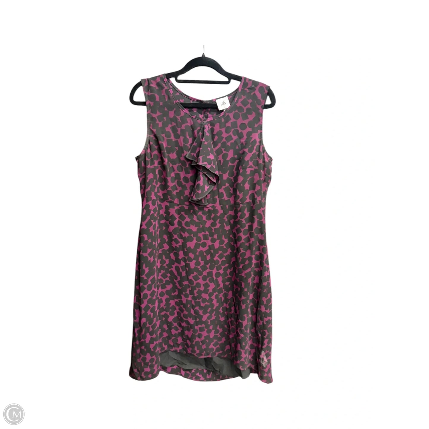 Dress Casual Short By Cabi In Black & Purple, Size: S