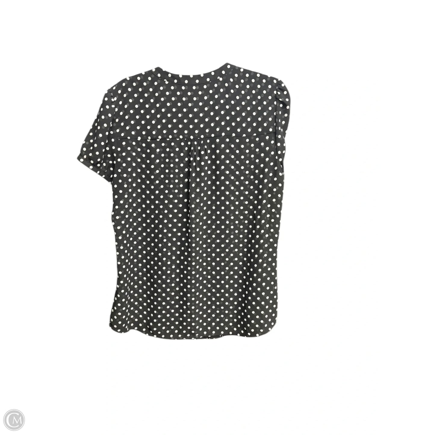 Top Sleeveless By Loft In Polkadot Pattern, Size: M