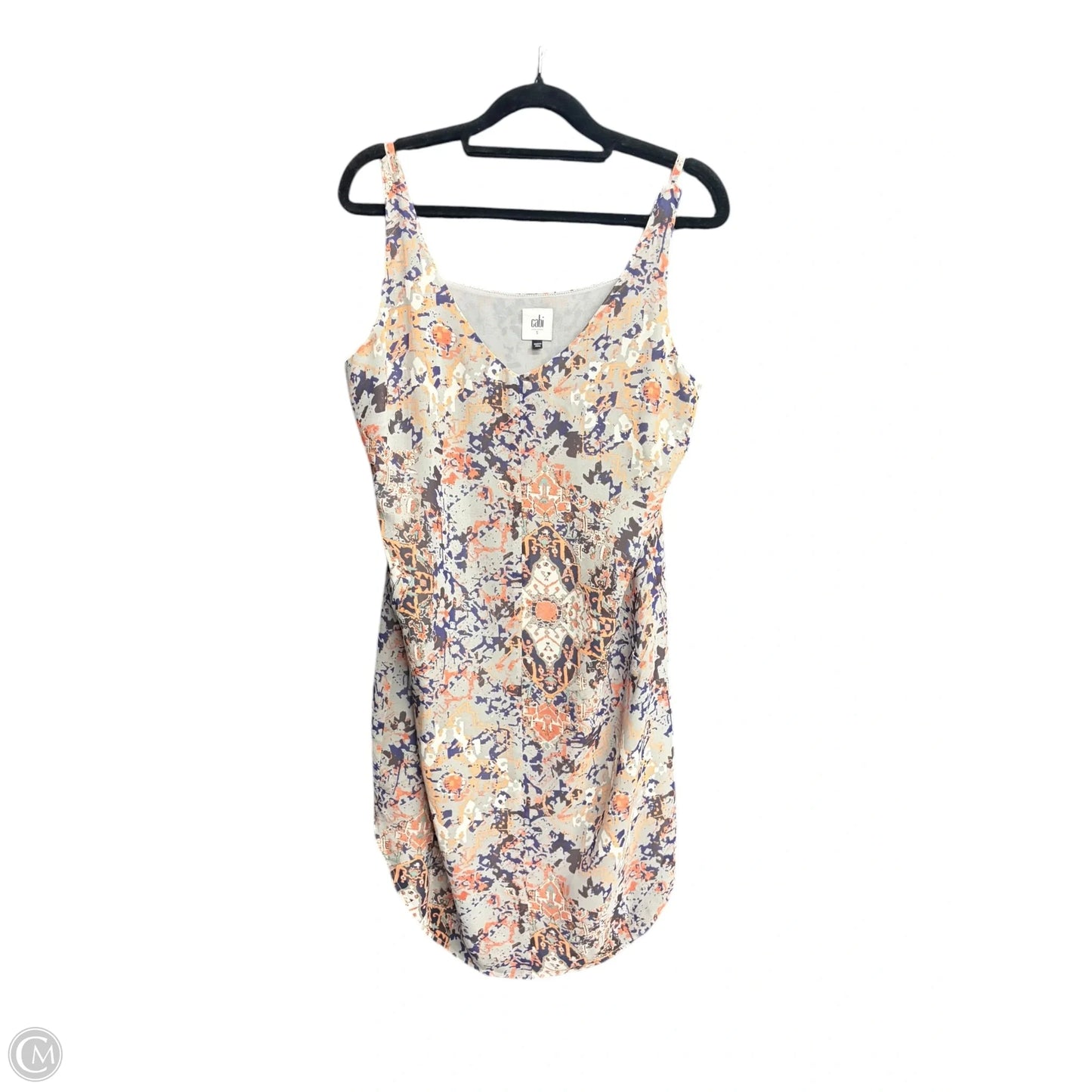 Top Sleeveless By Cabi In Floral Print, Size: S