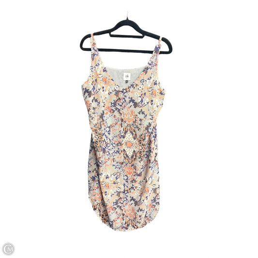 Top Sleeveless By Cabi In Floral Print, Size: S