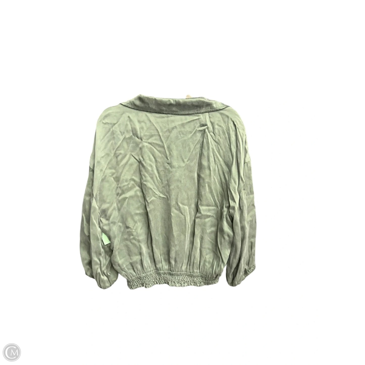 Top Long Sleeve By Dear John In Green, Size: M