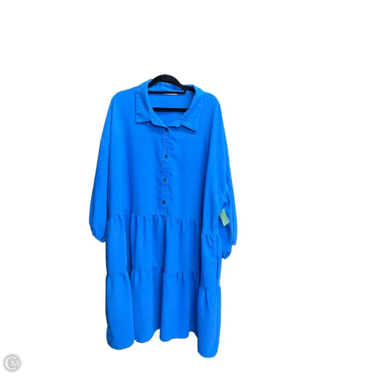 Dress Casual Maxi By Chicsoul In Blue, Size: Xl