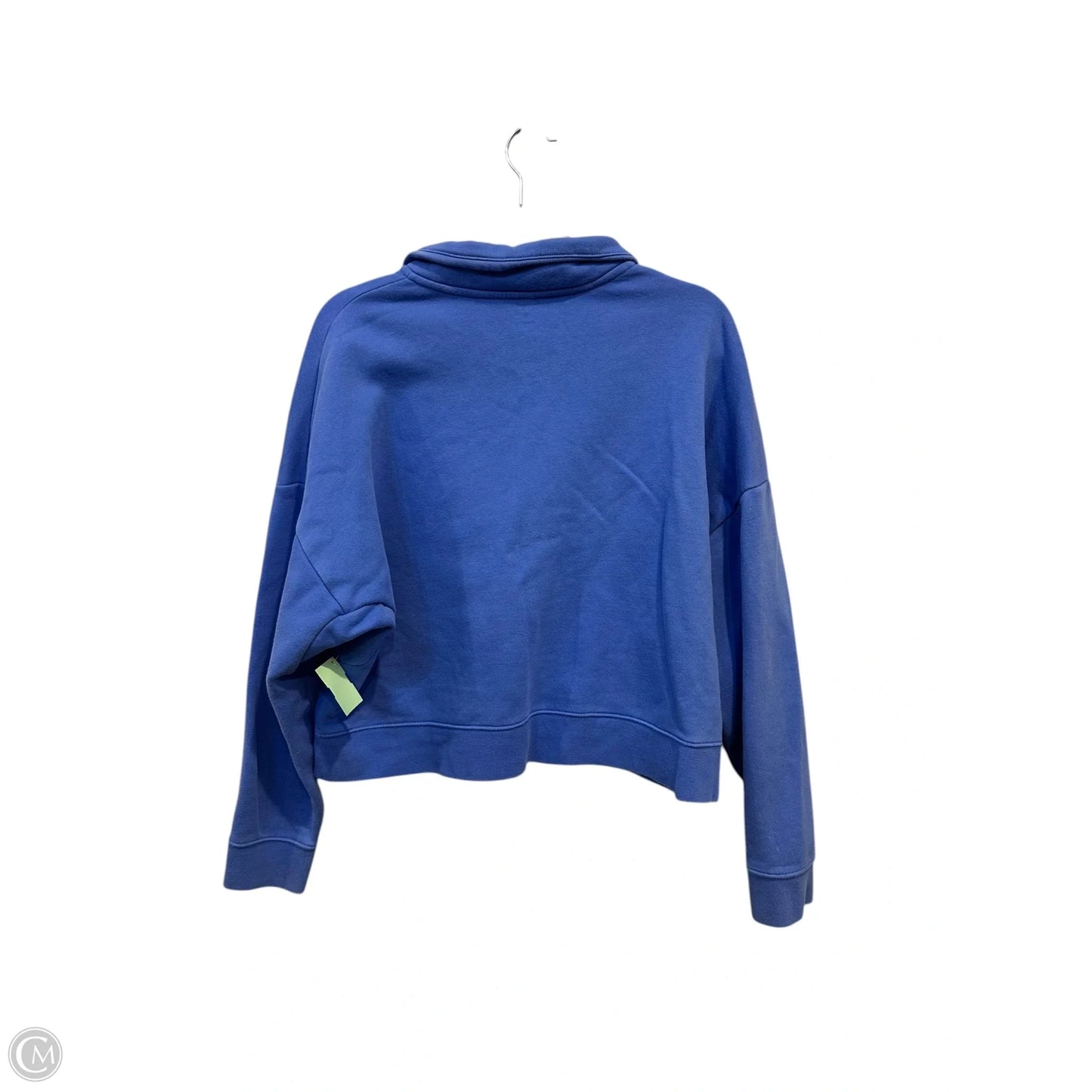 Sweatshirt Collar By Under Armour In Blue, Size: M