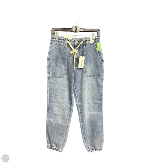 Pants Joggers By Judy Blue In Blue Denim, Size: 4