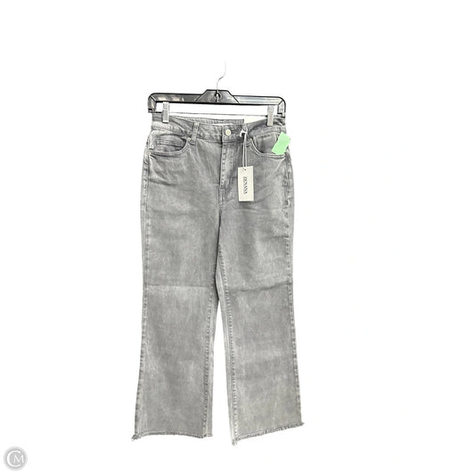 Jeans Straight By Zenana In Grey Denim, Size: 4