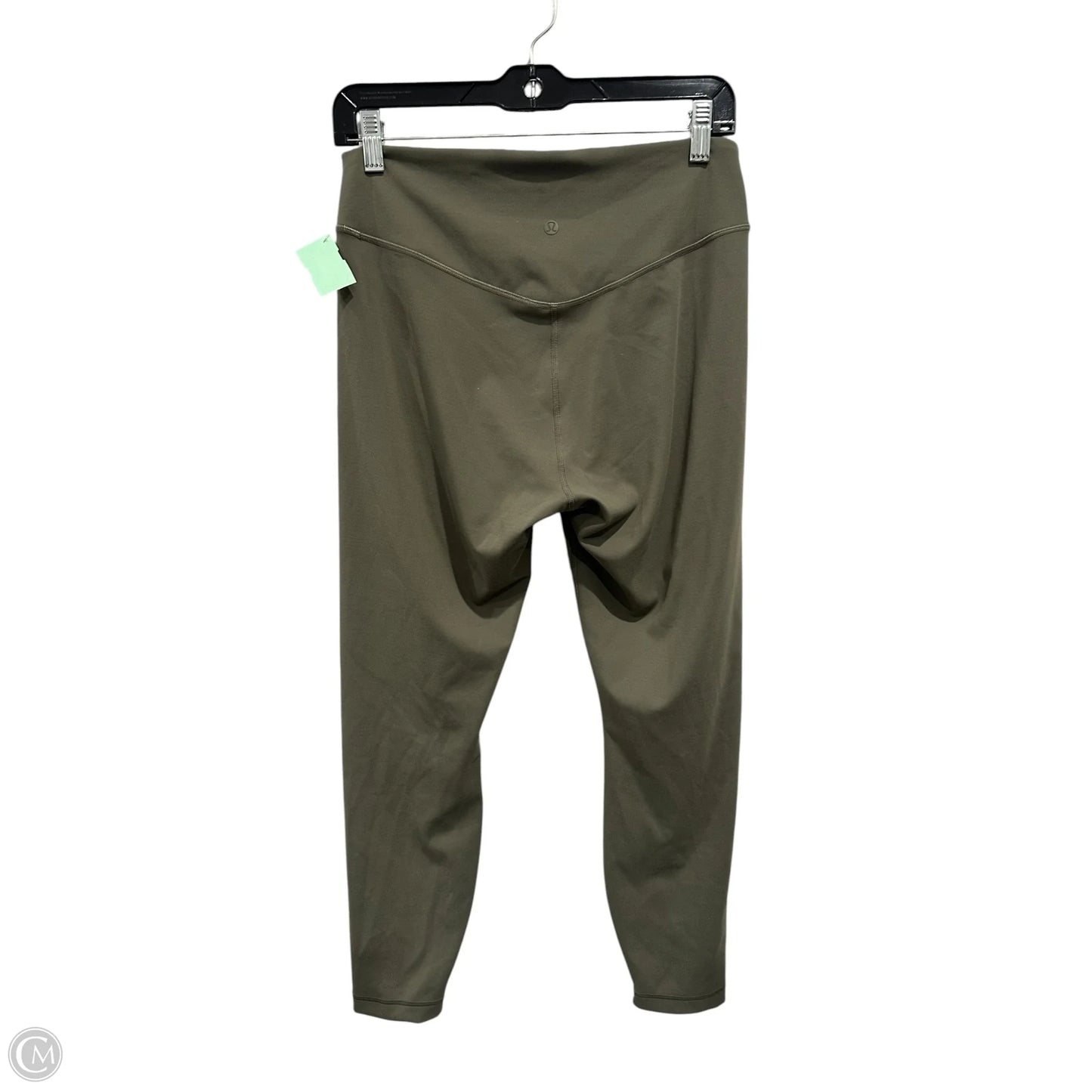 Athletic Leggings By Lululemon In Green, Size: M