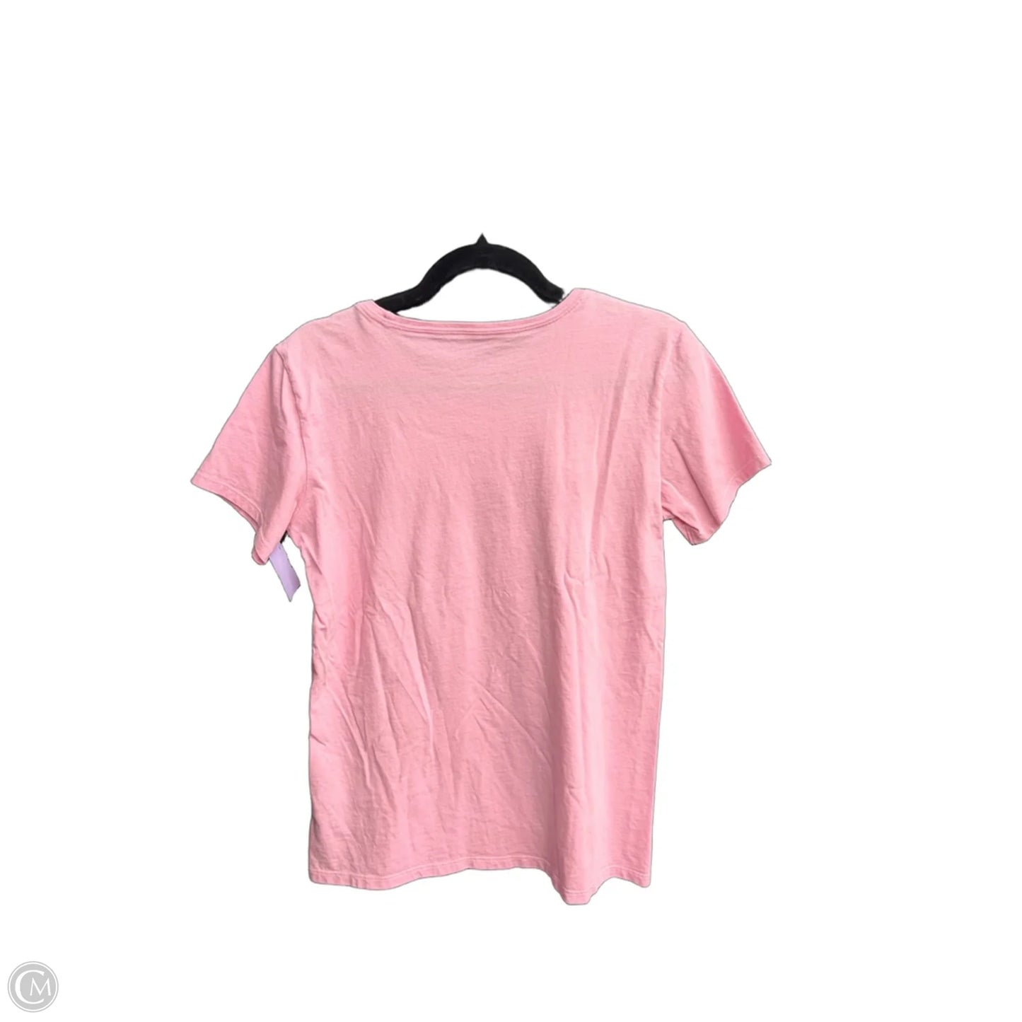Top Short Sleeve Basic By Life Is Good In Pink, Size: M