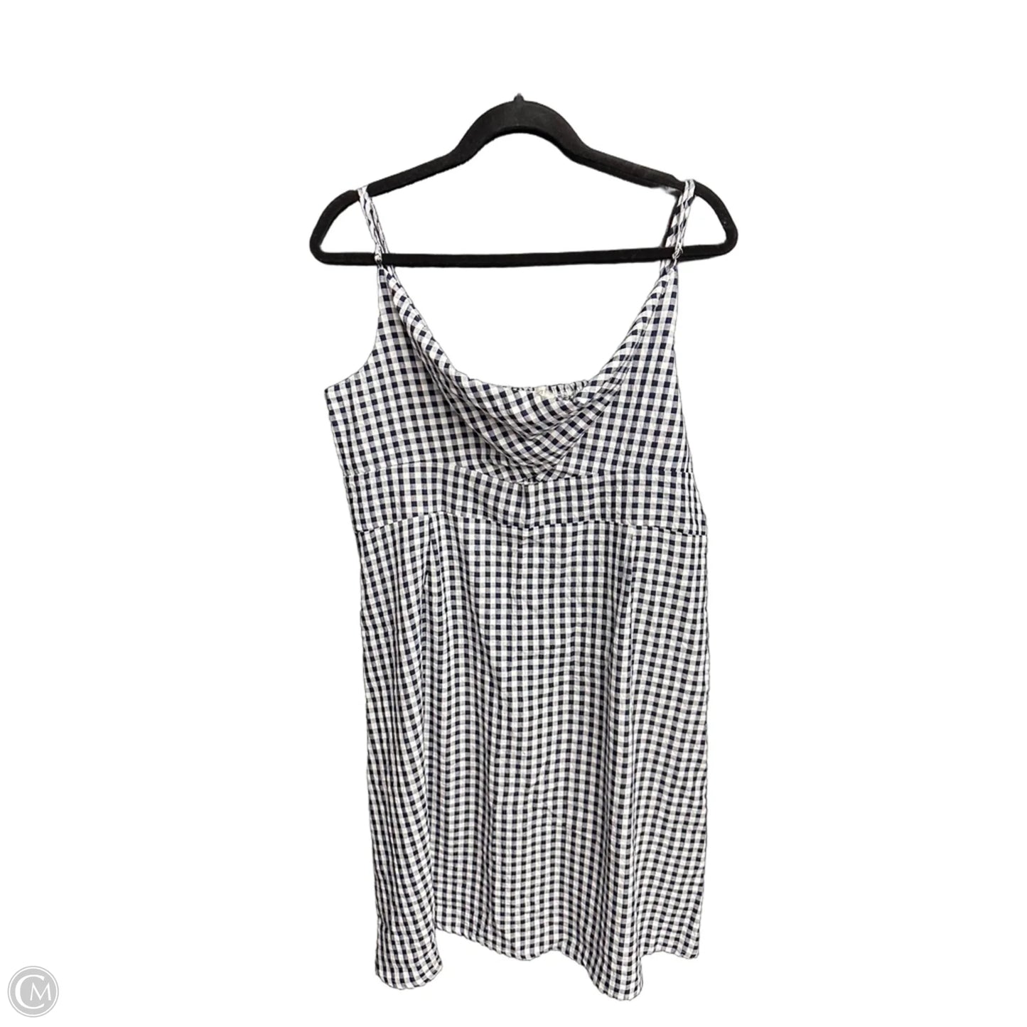 Dress Casual Short By Loft In Checkered Pattern, Size: Xl
