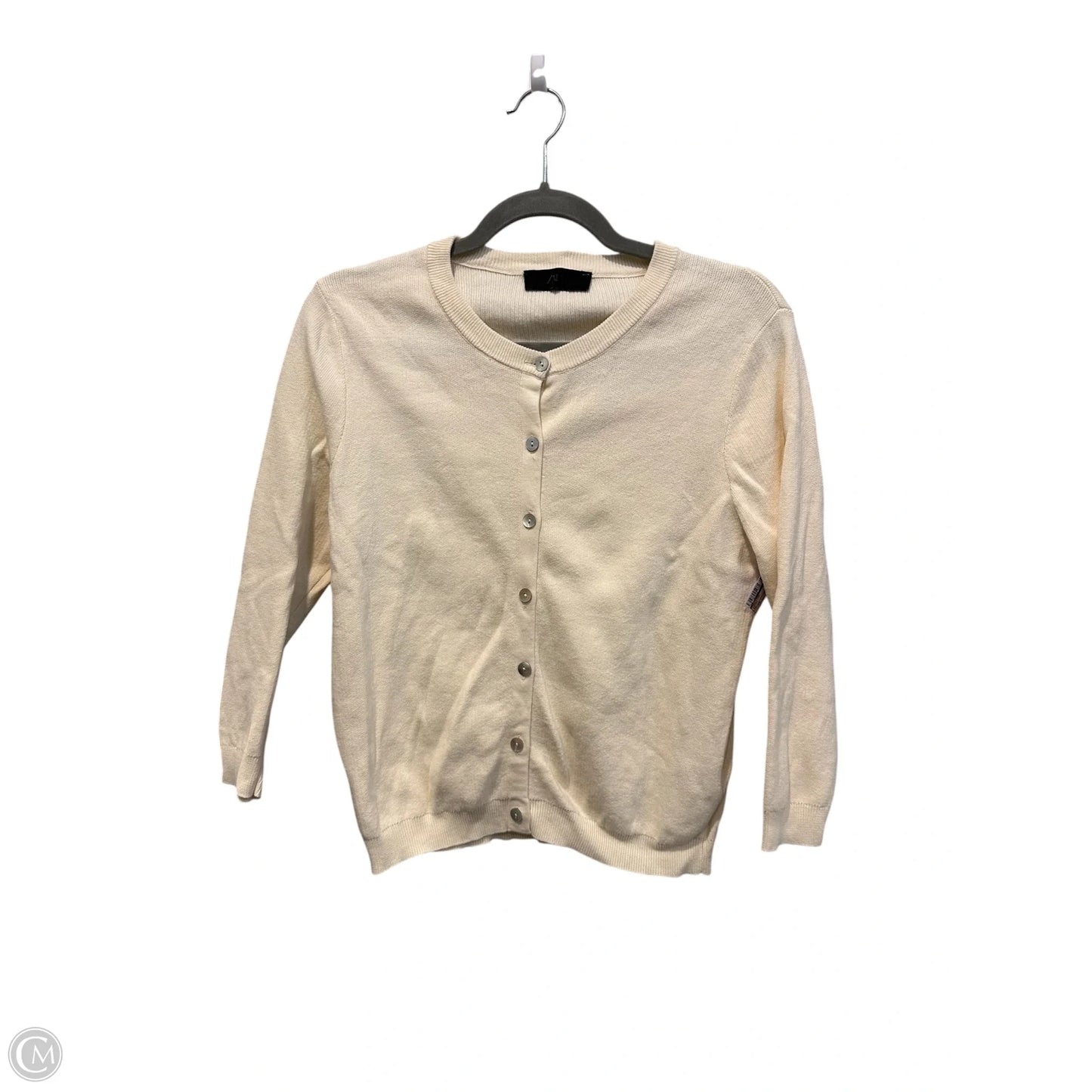 Cardigan By Zara In Cream, Size: Xs