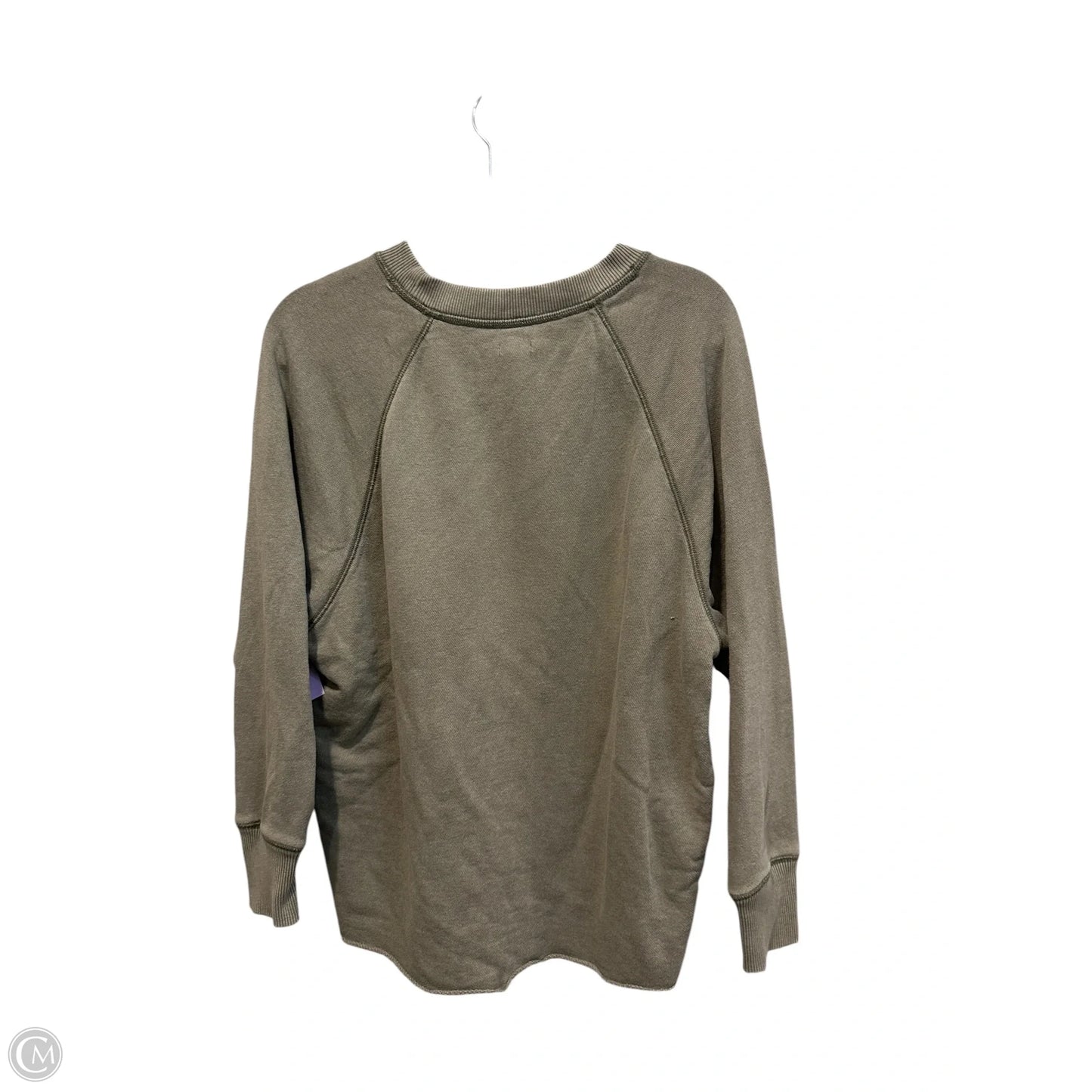 Sweatshirt Crewneck By Aerie In Green, Size: Xs