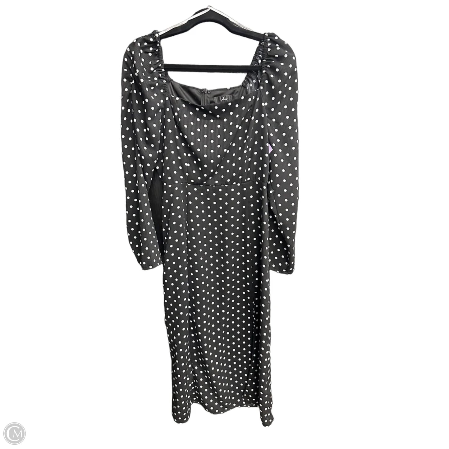 Dress Casual Midi By Lulus In Polkadot Pattern, Size: M