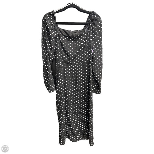 Dress Casual Midi By Lulus In Polkadot Pattern, Size: M