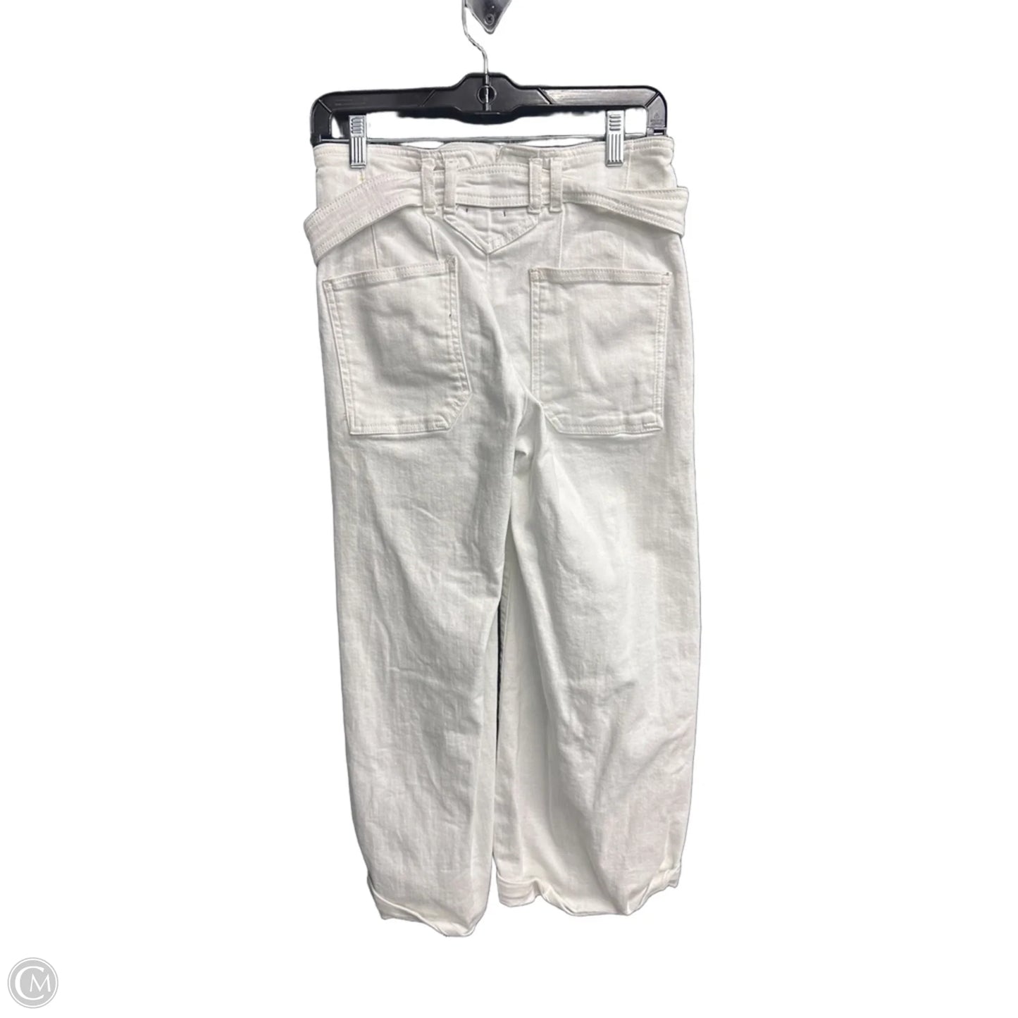 Jeans Wide Leg By Maeve In White Denim, Size: 2
