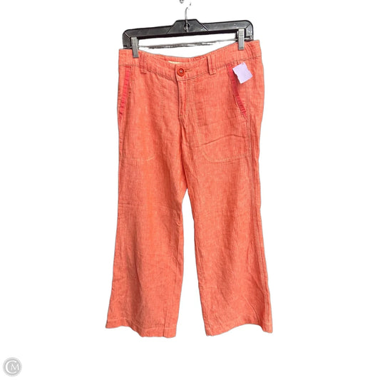 Pants Linen By Pilcro In Orange, Size: 4