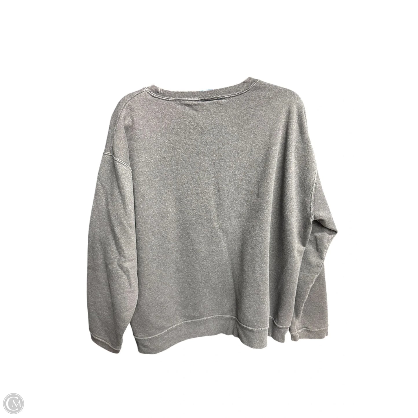 Sweatshirt Crewneck By Hanes In Grey, Size: M