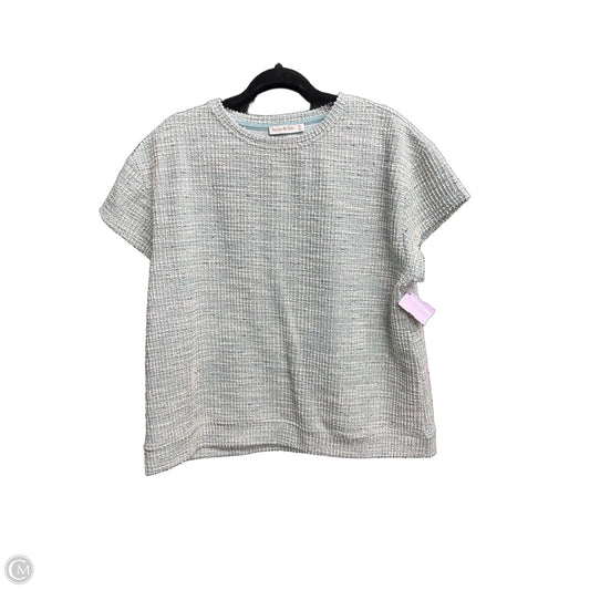 Top Short Sleeve By See And Be Seen In Blue, Size: M