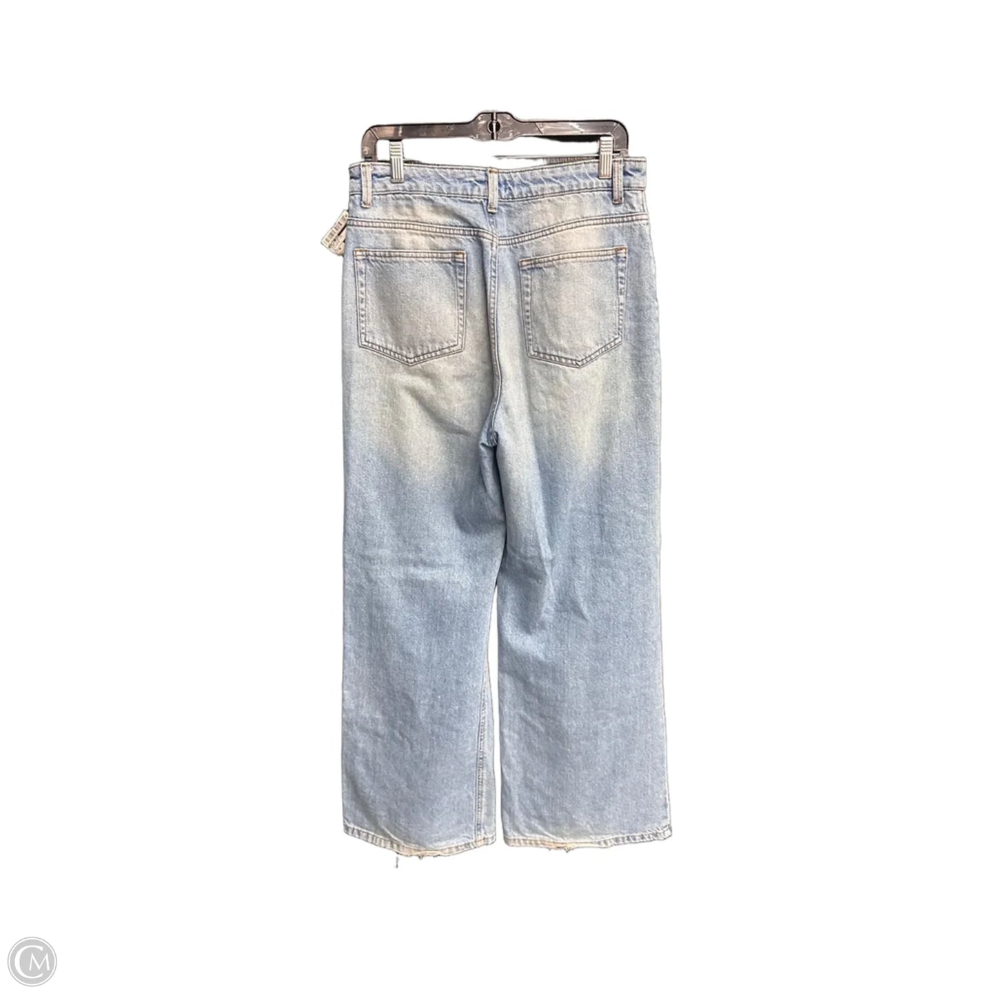 Jeans Wide Leg By Gianni Bini In Blue Denim, Size: 28