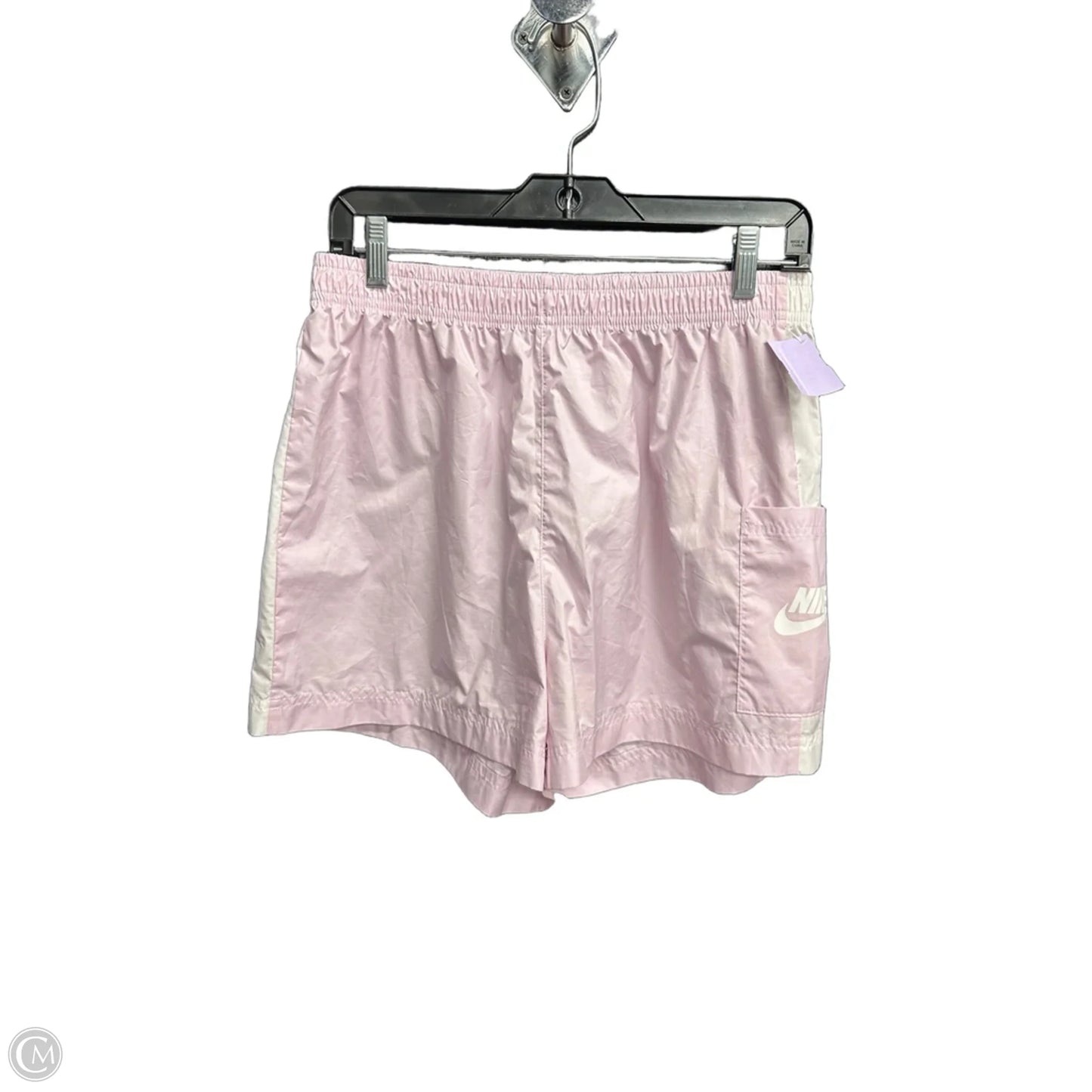 Athletic Shorts By Nike In Pink, Size: M