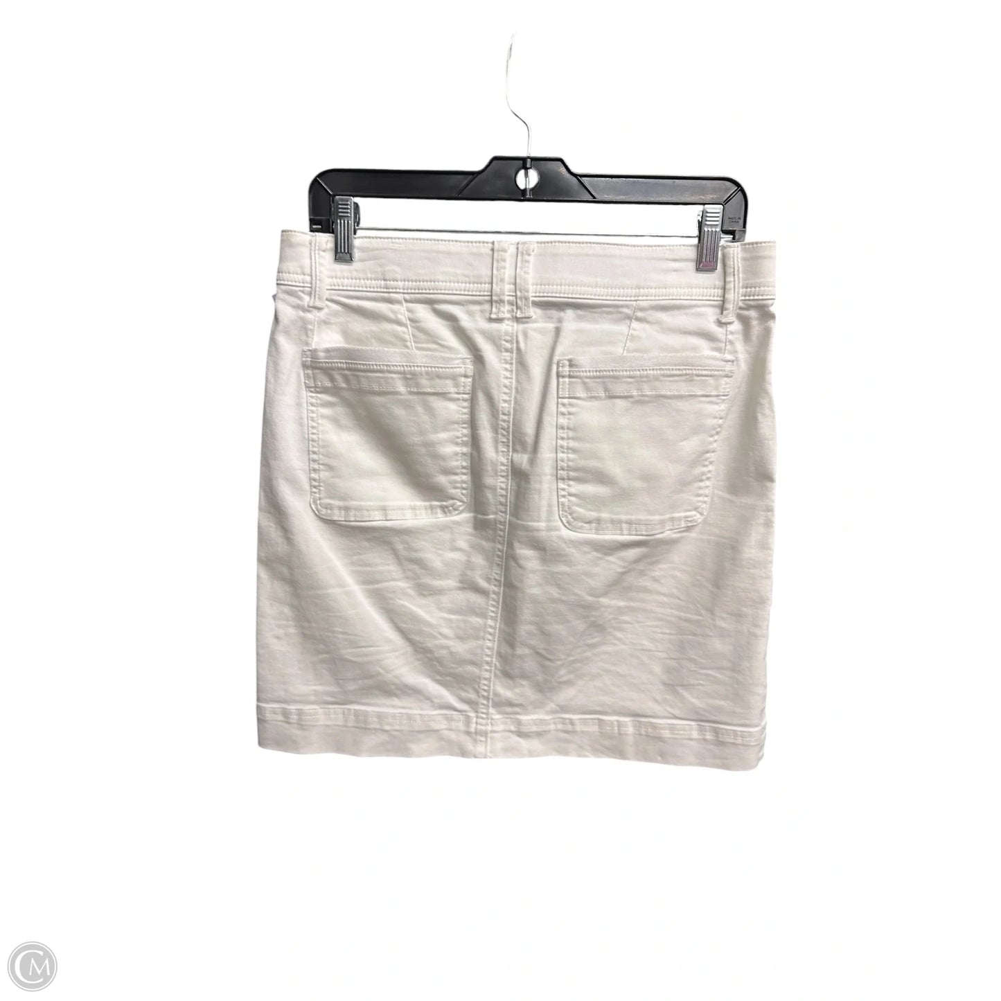 Skirt Mini & Short By Wit & Wisdom In White Denim, Size: 6