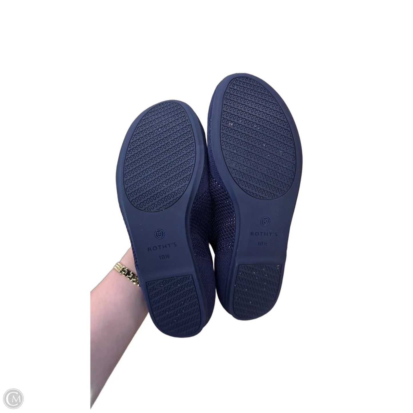 Shoes Flats By Rothys In Navy, Size: 10.5
