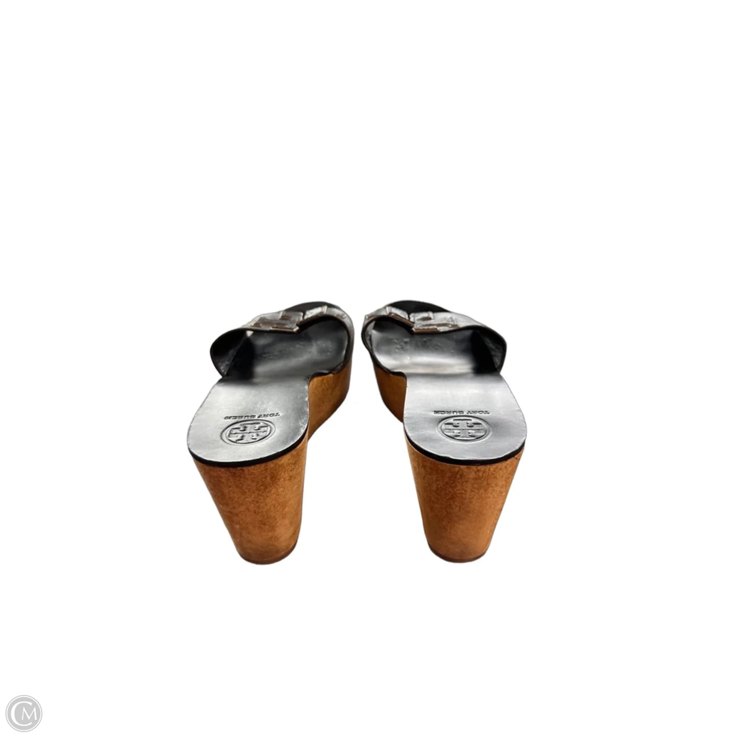 Sandals Designer By Tory Burch In Black, Size: 9