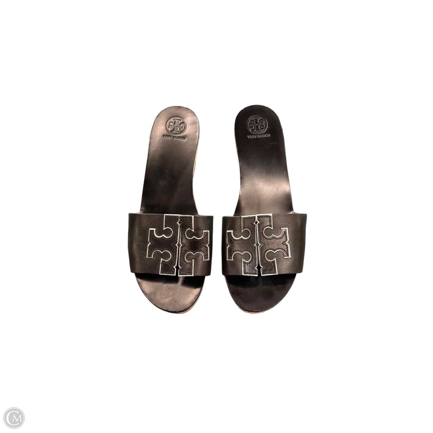 Sandals Designer By Tory Burch In Black, Size: 9