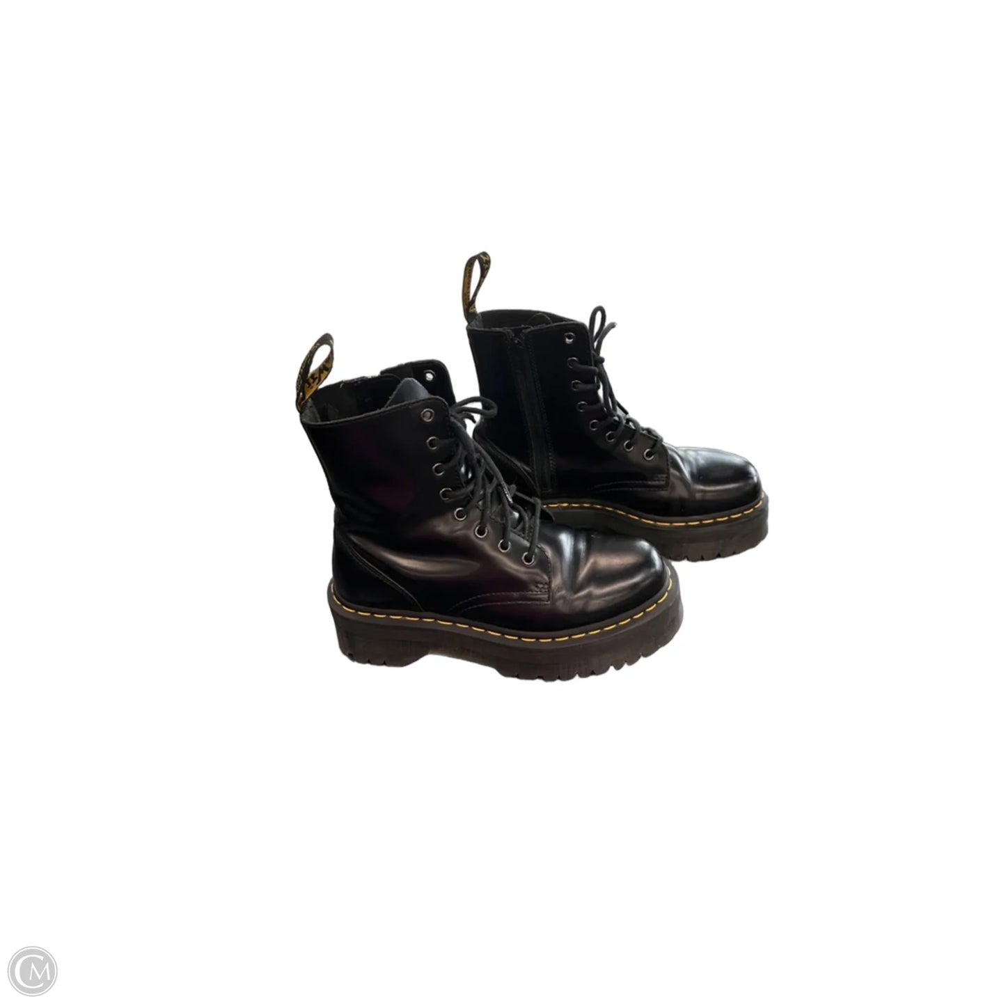 Boots Combat By Dr Martens In Black, Size: 8
