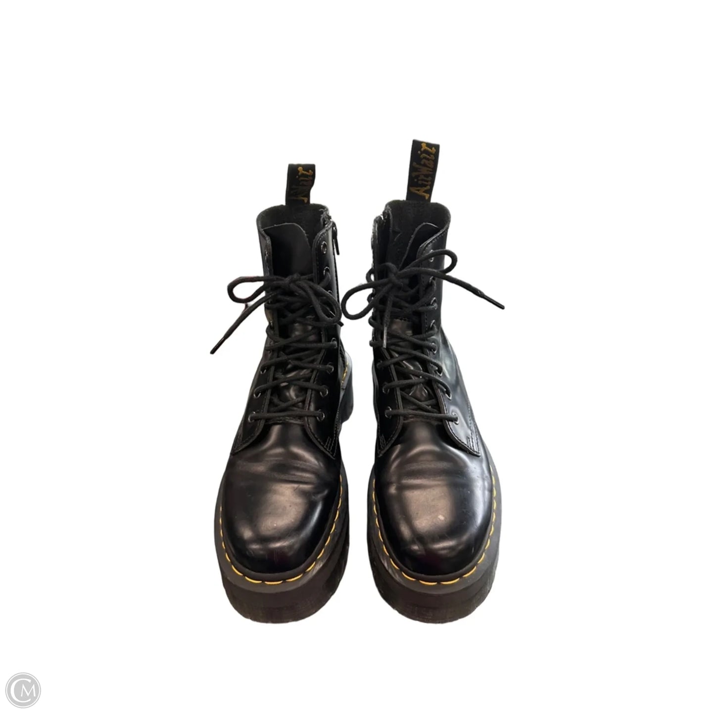 Boots Combat By Dr Martens In Black, Size: 8