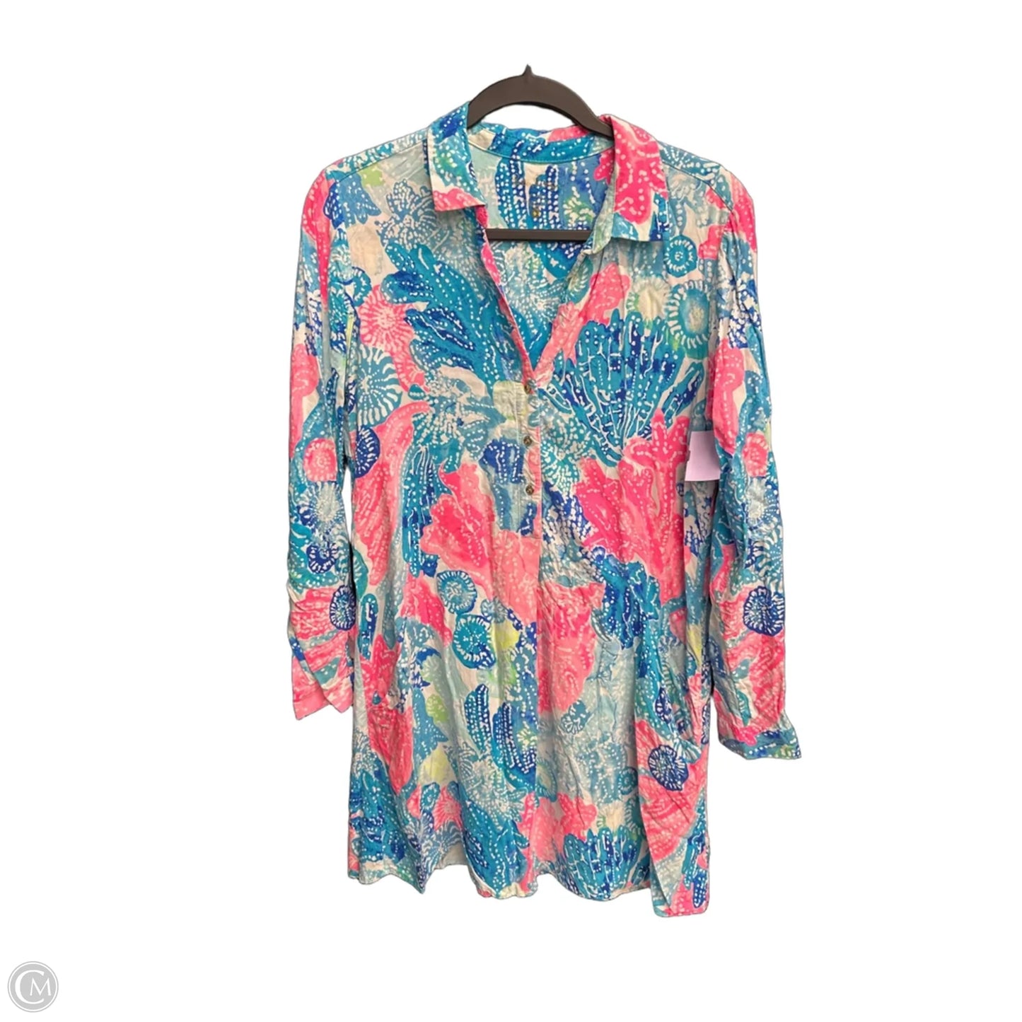 Dress Designer By Lilly Pulitzer In Floral Print, Size: S